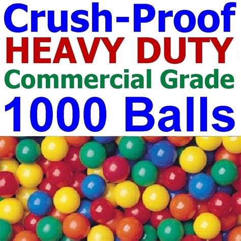 Free Shipping 1000 Pcs Commercial Grade Crush Proof