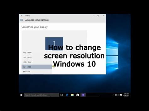 What is the size of a youtube screen? How to change screen resolution Windows 10 - YouTube