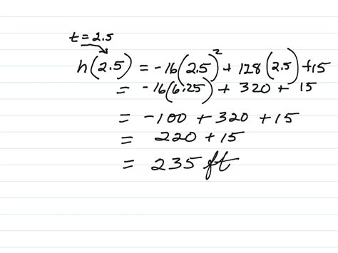 Projectile Motion Problems Math High School Math Equations Algebra