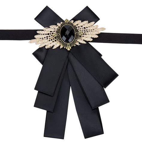 Luxury Rhinestone Bow Tie For Women Female Tassel Neck Wear Sequin Tie