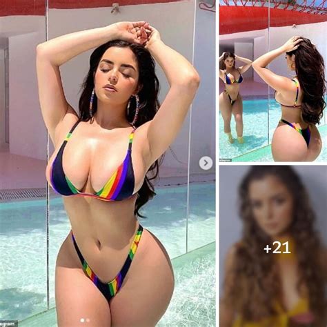 Demi Rose Sends Temperatures Soaring As She Showcases Her Incredible