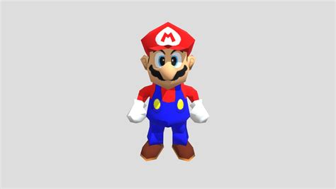 Nintendo 64 Mario Party 2 Mario 3d Model By Dokigerelrojito