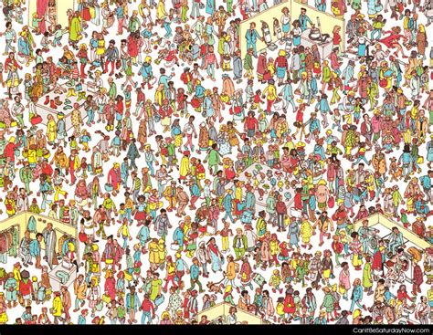 can it be saturday now find waldo