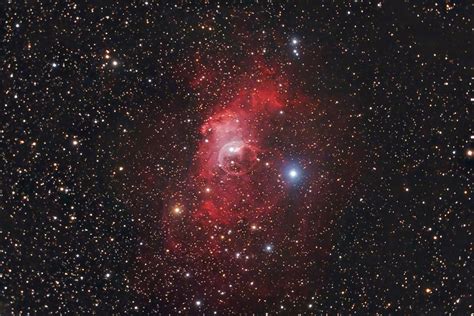 Ngc 7635 The Bubble Nebula Visibledark