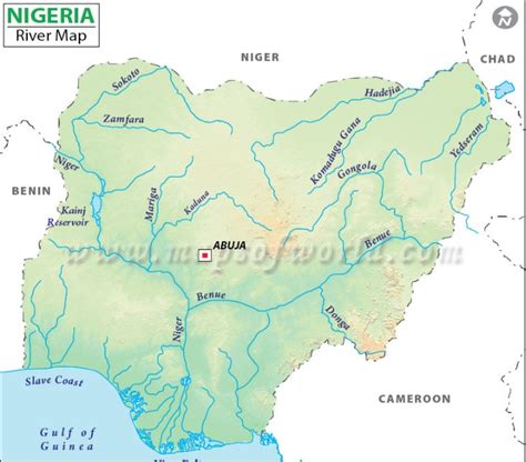 The Full List Of Major Rivers In Nigeria Oasdom