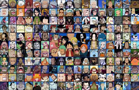 One Piece Characters Logo Onepieceaz