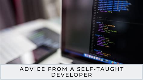 Advice From a Self-Taught Web Developer - YouTube