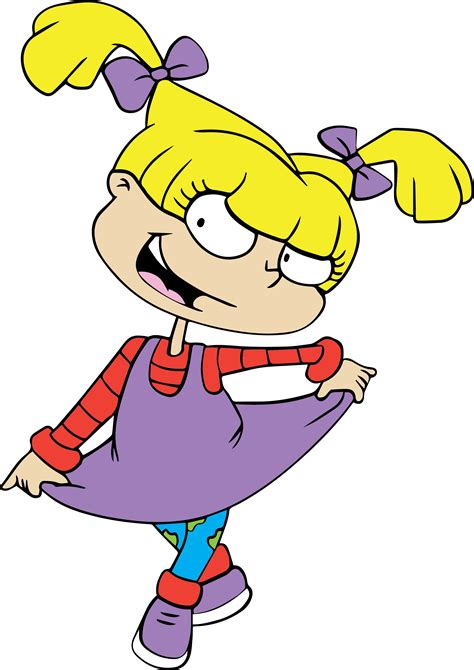Download Transparent Angelica Pickles - Angelica From Rugrats - PNGkit png image