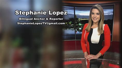 Stephanie Lopez Bilingual Anchor Reporter Reel August 2020