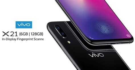 Vivo X21 With In Display Fingerprint Sensor Available For Pre Bookings
