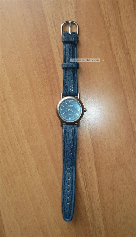 View and download navox 80 02 06 instruction manual online. Blaue Damen - Quarz - Armbanduhr Von Ascot Mit Echtem ...