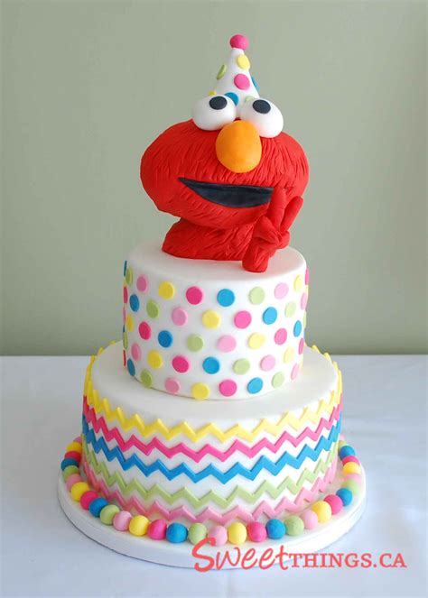 5.0 out of 5 stars. SweetThings: 2nd Birthday Cake: Elmo Cake