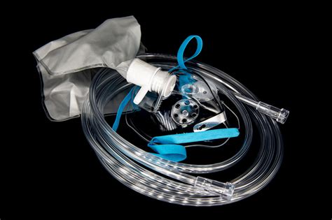 Pediatric Partial Non Rebreathing Mask With Tubing Oxygen Therapy