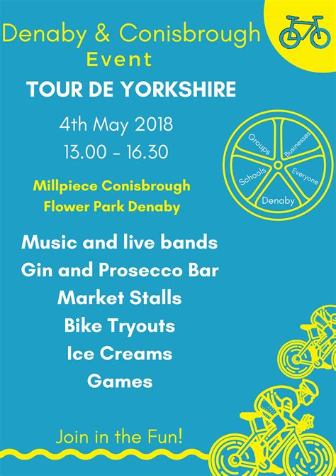 Tour De Yorkshire Poster Conisbrough Forward