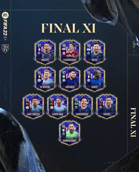 Fifa 22 Team Of The Year Toty Squad Release Date Predictions And Hot