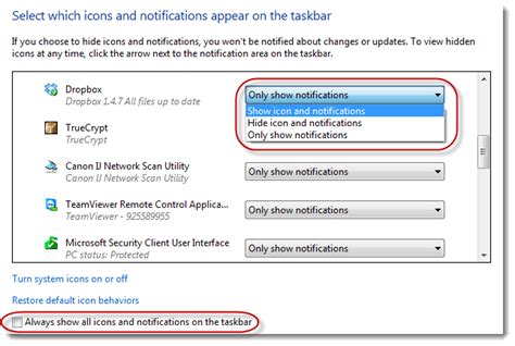 Cleanup Windows Taskbar Icons