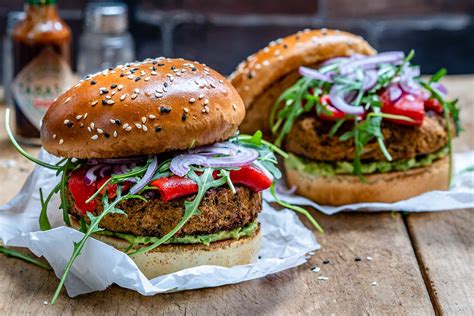 Easy Veggie Burger Recipe Vegan Healthy Blondelish Com