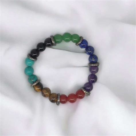 7 Chakra Bracelet Pure Gems World