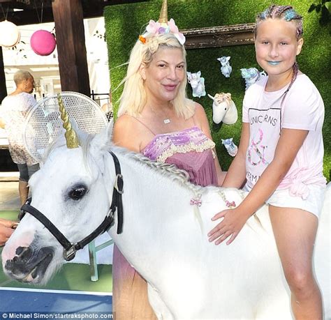 tori spelling throws daughter a lavish birthday daily mail online