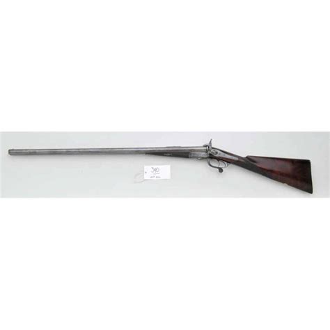 Interesting Double Barrel Pinfire Rifle In 577 Caliber Marked Jackson