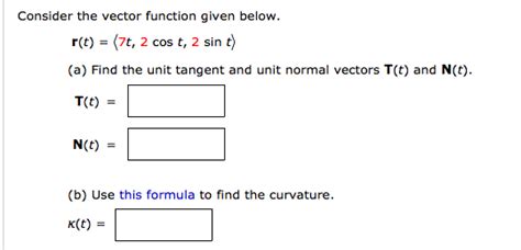 How do you create three circles tangent to each other? Solved: Consider The Vector Function Given Below. R(t ...