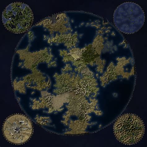 The World on a Cog - Fantastic Maps