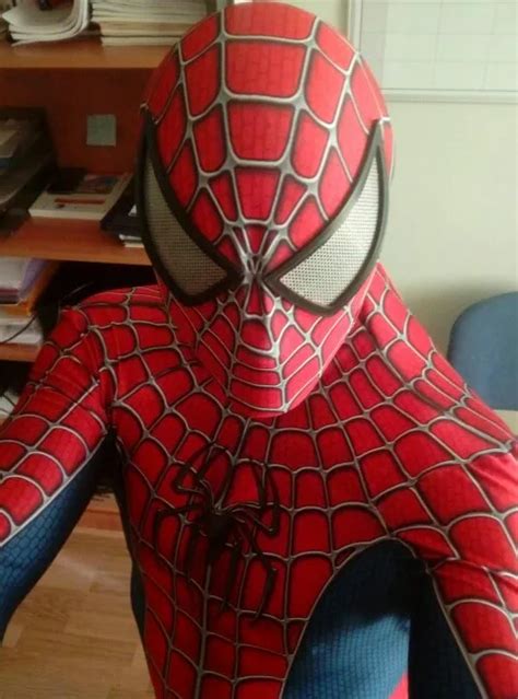 Raimi Spiderman Costume 3d Printed Fullbody Spandex Halloween Cosplay