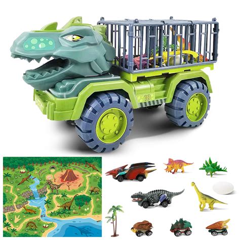 Buy Dinosaur Toy Truck Monster Dinosaur Transport Car Carrier Truck