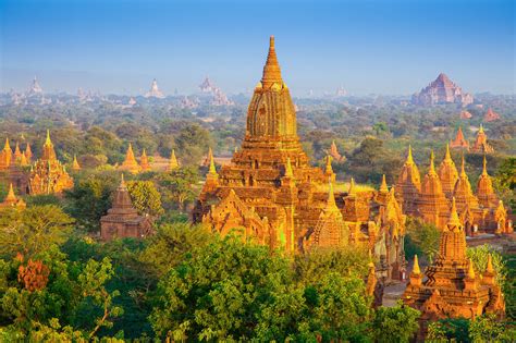 Bilder Tempelstadt Bagan Myanmar Franks Travelbox