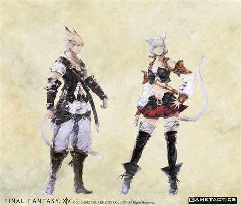 Final Fantasy Xiv Version Hyur And Miqote Race Revealed