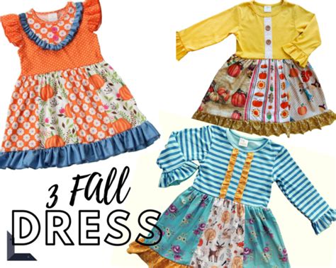 Toddler Girl Fall Dresses 3 Lot Free Shipping Sizes 3t Or 4t Ebay