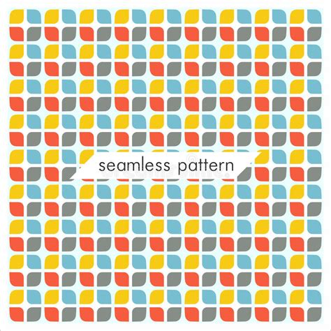 Vector Seamless Geometrical Patterns Abstract Fashion Texture38 Stock