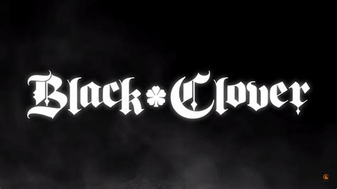 Black Clover 4k Logo Wallpapers Top Free Black Clover 4k Logo