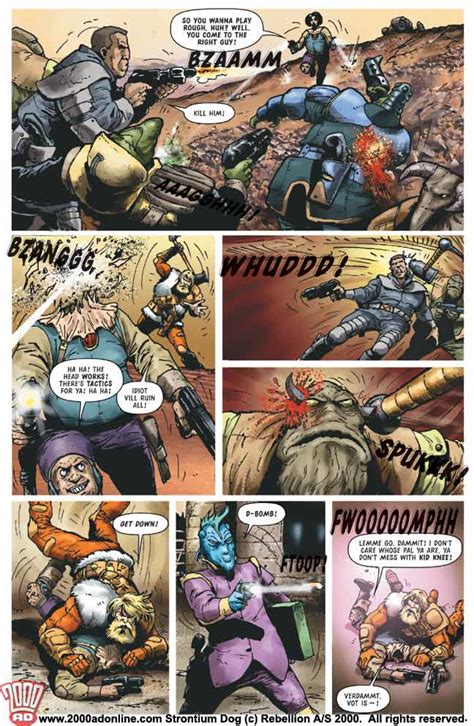 Bbc Cult Presents 2000ad And British Comics Strontium Dog Read A