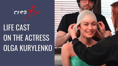 Life Cast Of The Actress Olga Kurylenko Crea Fx Youtube