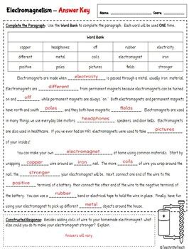 Are you a fourth grader looking for revision material for the science midterm exams that are just around the corner? **EDITABLE** 5th Grade Physical Science Worksheets by ...