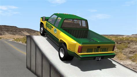 High Speed Ramp Jumps 1 Beamng Drive Youtube