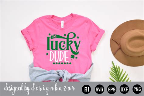 One Lucky Dude Graphic By Designbazar · Creative Fabrica