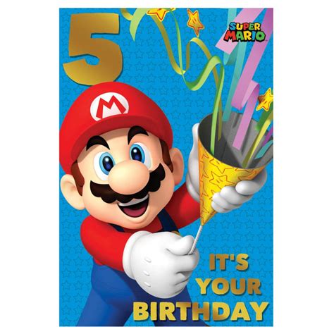 Printable Mario Brothers Birthday Cards Printable Birthday Cards