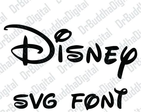 Sale Disney Font Svg Collection Disney Alphabet Dxf Disney Clipart