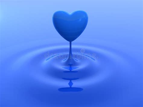 Heart Water Drop Royalty Free Stock Photography Image 18953907
