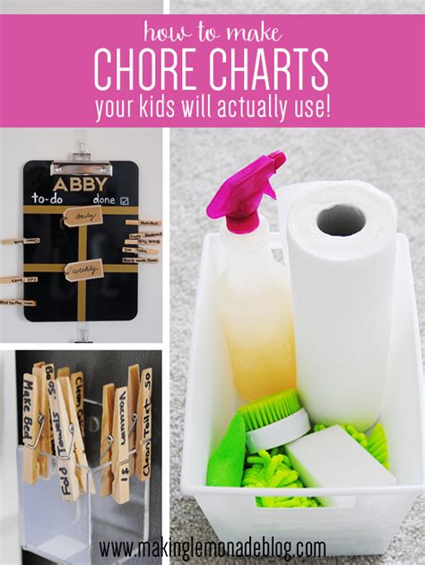 Diy Chore Charts That Kids Will Actually Use Age Appropriate Chore