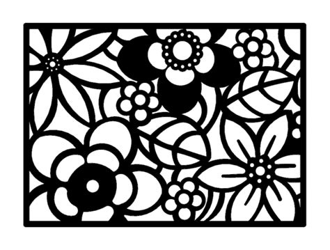 Floral Wall Laser Cut Cnc Cutting Vector Dxf Dxf Downloads Files