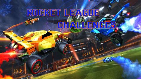 Rocket League Fortnite Challenges Youtube
