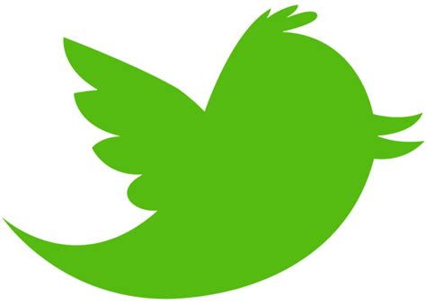 Download High Quality Twitter Logo Png Green Transparent Png Images
