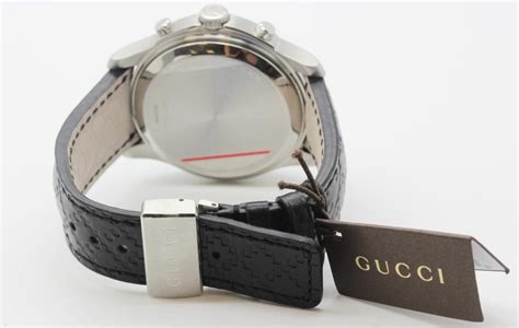 Mens Gucci Chronograph Watch New In Box Evaluated By Independent