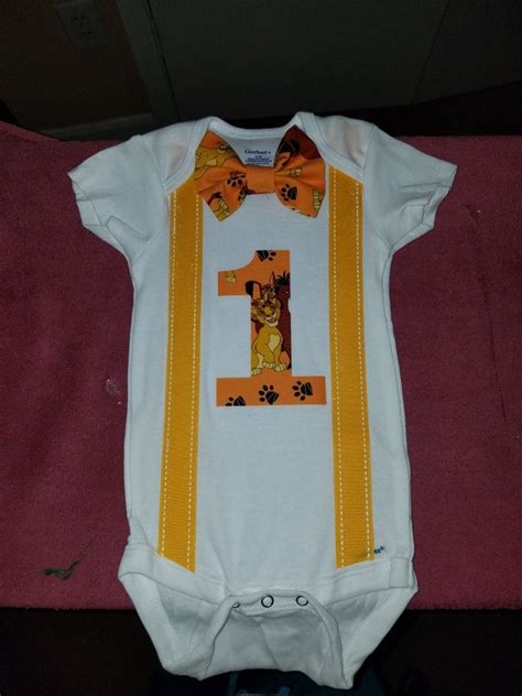All designs created by independent artists and disney fans. lion king cake smash outfit | Lion king birthday, Lion ...