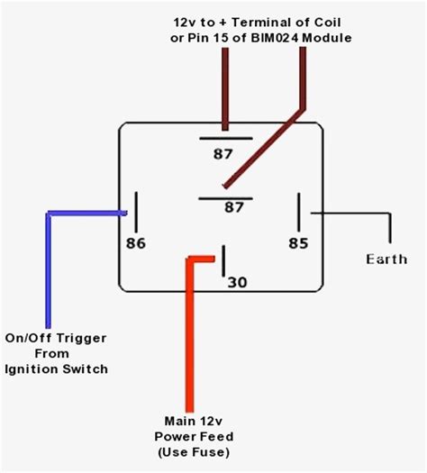 5 Pole Relay Wiring Diagram Horn