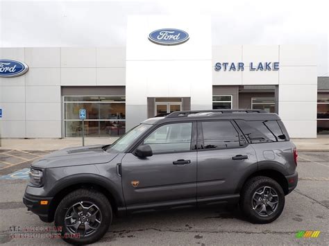 2021 Ford Bronco Sport Badlands 4x4 In Carbonized Gray Metallic For