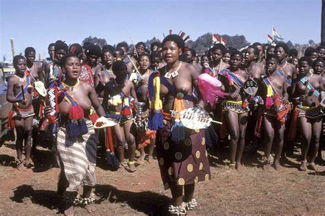 Umcwasho Dance Umcwasho Ceremony Swaziland Ozoutback